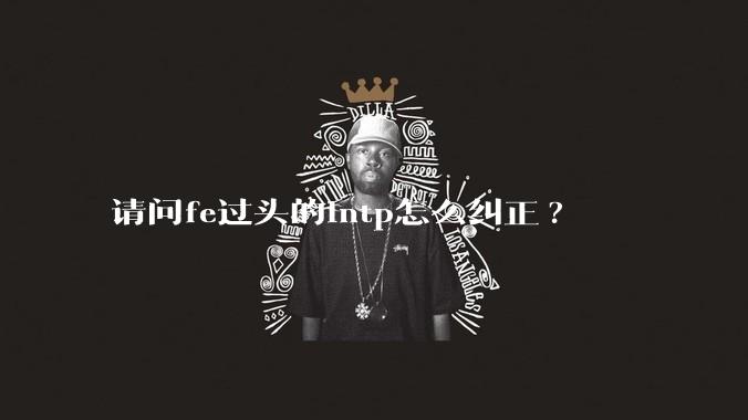 请问fe过头的intp怎么纠正?