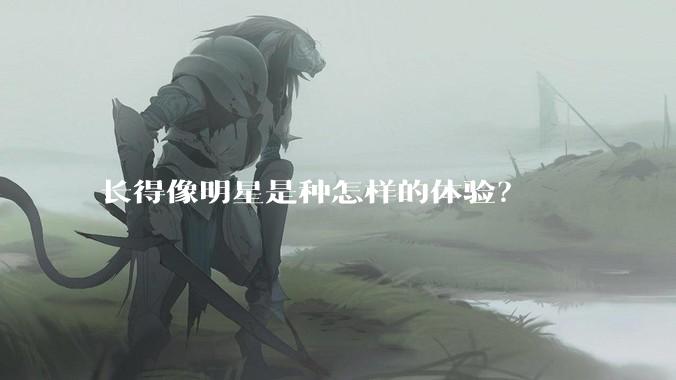 长得像明星是种怎样的体验？